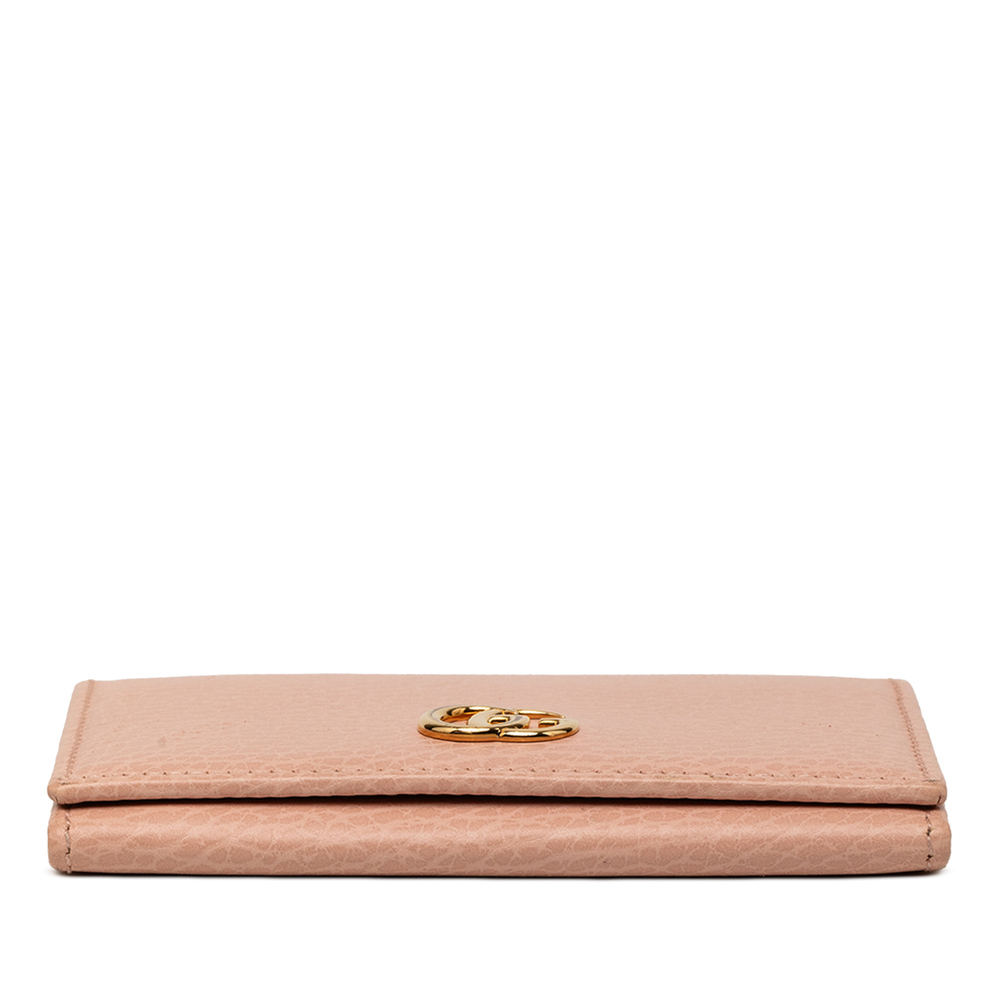Pre-Loved Gucci GG Marmont Calfskin Card Case Wallet - Picture 3 of 7